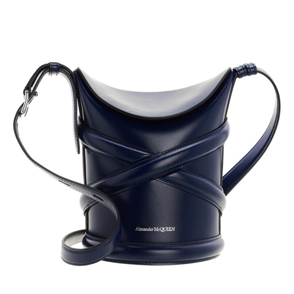 Alexander McQueen Curve Crossbody Purse